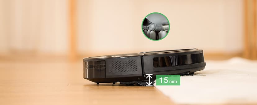 Robot Vacuum,2 in 1 Mopping and Vacuuming, App/Voice/Remote Control,Self-Charging Robotic Vacuum Cleaner,Good for Hard Floor, Low-Pile Carpet, Pet Hair (Small)