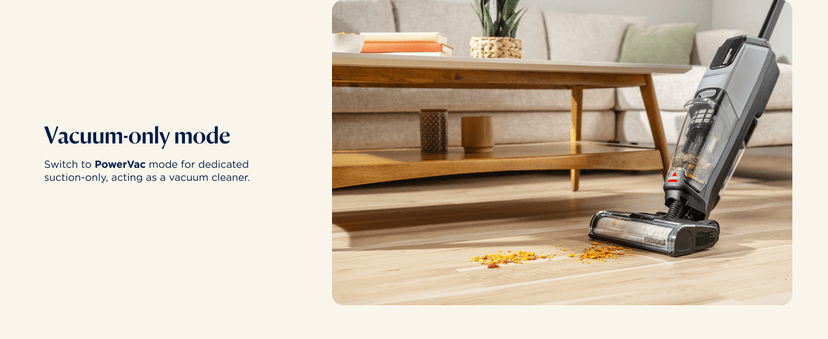 Bissell® CrossWave® OmniForce™ Cordless Multi-Surface Hard Floor Cleaner Wet Dry Vacuum with Dedicated Dry Vacuum Mode, 3882