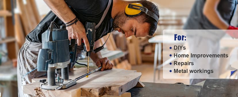 JEFE HEX 15 Pcs Hex Shank Drill Bit Set, HSS Impact Driver Bit Set for Metal, Quick Change Design, Titanium Twist Drill Bits for Steel, Aluminum, Copper, Plastic, Sizes from 1/16" to 3/8" DIY