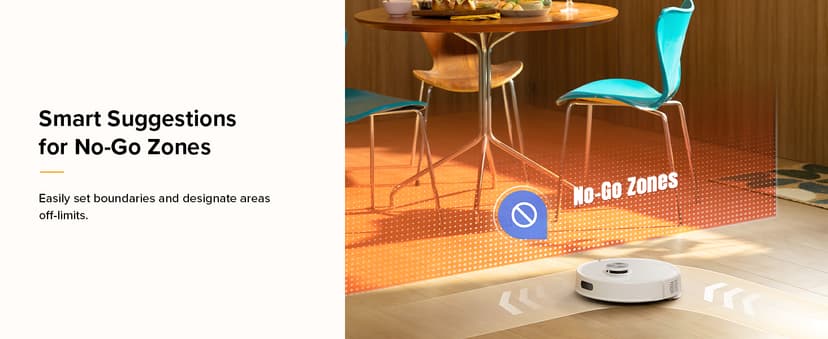 roborock Q7 M5 Robot Vacuum and Mop Combo, 10,000Pa HyperForce Suction, Robotic Vacuum Cleaner, Dual Anti-Tangle System, APP-Controlled Mopping, LiDAR Navigation, for Pet Hair and Carpet, White