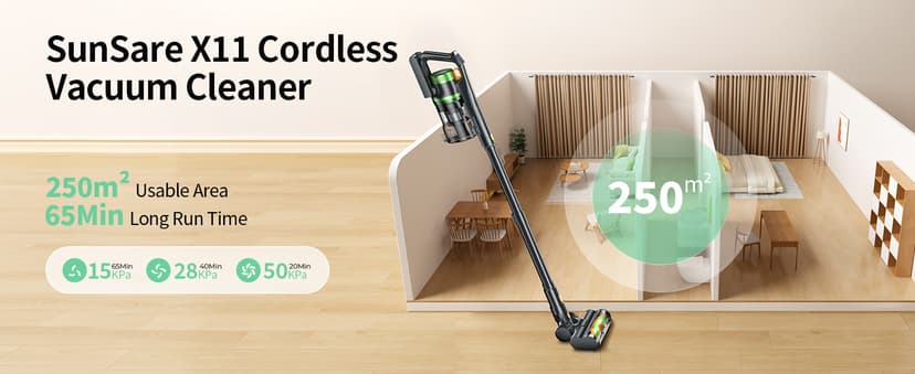 Cordless Vacuum Cleaner, 550W 45KPA 60 Mins Vacuum Cleaners for Home, Anti-Tangle Stick Vacuums with Rechargeable Battery, Dual-Handheld Lightweight Vacuum with Aromatherapy for Pet Hair Carpet Floors