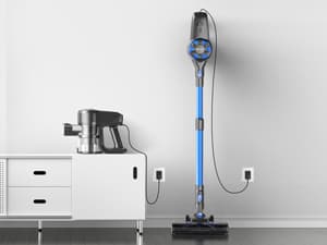 Cordless Vacuum Cleaner, 8-in-1 Lightweight Stick Vacuum with Powerful Suction, Self-Standing, 40 Mins Max Runtime, Rechargeable Vacuum Cleaners for Home, Hardwood Floor, Carpet, Pet Hair N3S