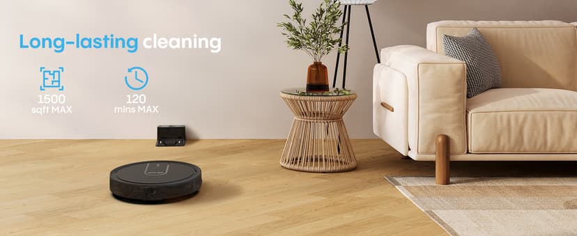 Bagotte Robot Vacuum and Mop Combo, 5000Pa Mopping Robot Vacuum Cleaner with Schedule, 4 in 1 Robotic Vacuum Cleaner,Ultra Slim,Self-Charging,Wi-Fi/Voice/App, Perfect for Pet, Hard Floors, Carpet