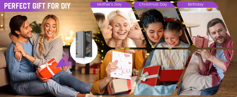 AM ARROWMAX Mini Drill Pen, 5-Speed, LED Lights, OLED Display, Aluminium Box, Resin Drill Set With 10 Small Bits, 3/32-Inch Shank, For Jewelry Making, Wood, Plastic