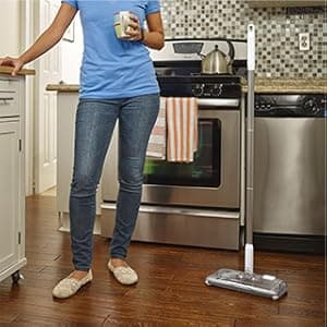 BLACK+DECKER 50 Minute Lithium Floor Sweeper, Multi-Surface Use, Charger Included (HFS115J10)