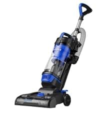 Eureka PowerSpeed Lightweight Upright Vacuum Cleaner for Carpet and Hard Floor, Powerful Bagless Upright Vacuum Cleaner for Home Pets, NEU181A, Blue