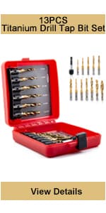 115PCS Cobalt Drill Bit Set M35 HSS for Hardened Steel Fractional 1/16"-1/2", Letter A - Z, Wire #1 - #60 with Indexed Metal Case