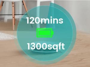 Lefant Robot Vacuum Cleaner, Strong Suction, 120 Mins Runtime, Slim, Low Noise, Automatic Self-Charging, Wi-Fi/App/Alexa Control, Ideal for Pet Hair Hard Floor and Daily Cleaning, M210