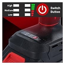 Cordless Drill and Impact Driver, Electric Drill and Impact Driver Combo Kit with 3/8-inch Electric Drill and 1/4-inch Impact Driver with 2 * 1.5A Batteries