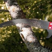 Pole Saws for Tree Trimming, 7.3-27 ft Extendable Tree Trimmers Long Handle Pruner, Sharp Steel Blade and Scissors High Branches Trimming, Tree Pruner, Tree Saw