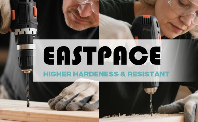 29Pcs Drill Bit Set 1/16"-1/2", HSS with Black and Gold Finish, Twist Jobber Drill Bit Kit with Index Case for Cast Iron, Hard Metal, Stainless Steel, Plastic and Wood