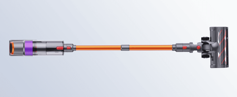 Cordless Vacuum Cleaner, 450W/40KPA 55 Mins Stick Vacuum Cleaner with LED Touch Display, Lightweight Handheld Vacuum Cleaners for Home, Carpet, Pet Hair and Hardwood Floors