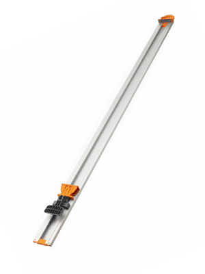 BORA 50” NGX Clamp Edge, Straight Cut Guide for Circular Saws, Easy to Use, Great for Cross-Cutting Plywood Sheets and Routing Dados, 544050