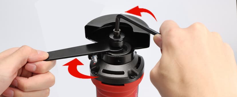 SHALL 3 Inch High-Speed Cut Off Tool, 3.5 Amp Metal Cutter Tool with 3Pcs Multifunctional Cut Off Wheels, 24000RPM Electricl Metal Cutting Tools for Steel, Inox, PVC