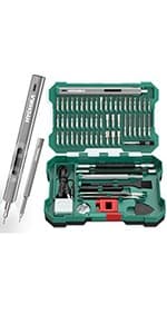 HYCHIKA Jig saw, 6.7A Jig Saw 800-3000SPM with 6 Variable Speeds, 4 Orbital Sets, Bevel Angle 45°, 6PCS Blades, Pure Copper Motor, Laser Guide, Wood Metal Plastic Cutting