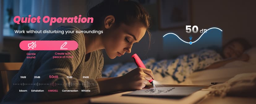 HARDELL Mini Cordless Rotary Tool, 5-Speed 3.7V Rechargeable Rotary Tool Kit with 61 Accessories, USB Charging Multi-Purpose DIY Tool for Sanding, Polishing, Drilling, Engraving, Woodworking