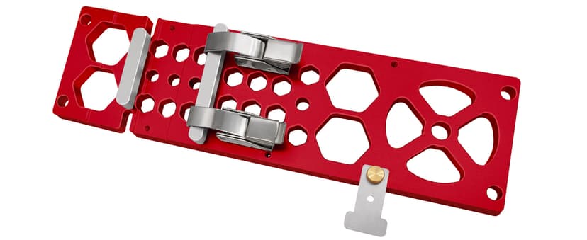 13.4inch Track Saw Guide Rail Square,90° Right Angle Track Saw Square - Compatible with Festool & Makita Guide Rail - Easy-Install Circular Saw Accessories for Precise Cuts(Upgraded)