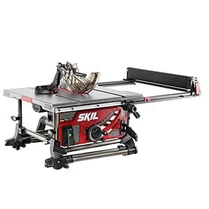 SKIL 15 Amp 10 Inch Portable Jobsite Table Saw with Folding Stand- TS6307-00