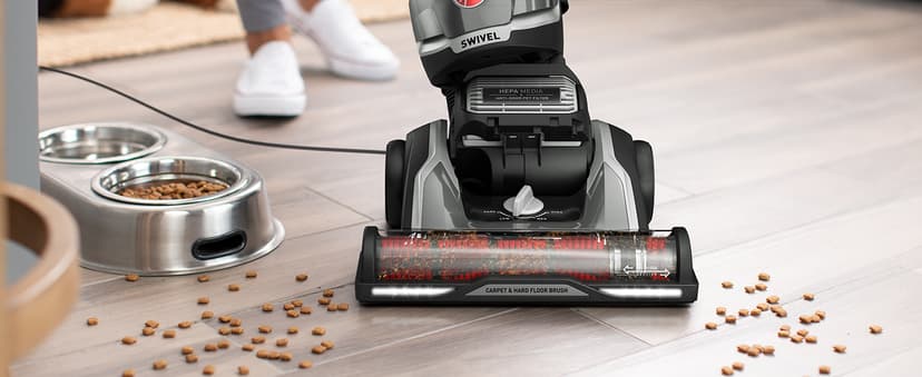 Hoover High Performance Swivel XL Vacuum Cleaner, Bagless Upright Vacuum, HEPA Media Filtration, MaxLife System, WindTunnel Technology, Corded Vacuum Cleaners for Home Use