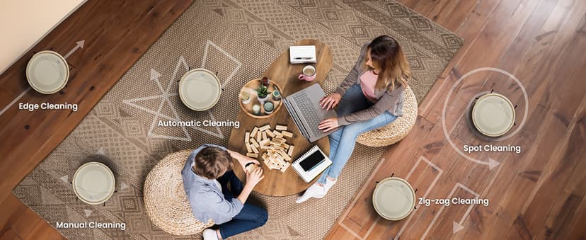 Lefant M310 Robot Vacuum Cleaner, 4500Pa Strong Suction with PreciSense Avoiding, Slim, Self-Charging, 160Mins Runtime, App/Wi-Fi/Alexa, Ideal for Pet Hair & Hard Floor Cleaning