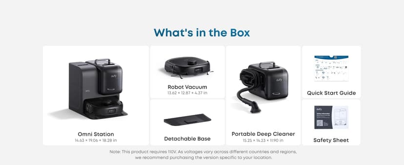 eufy E28 Omni Robot Vacuum and Mop Combo,HydroJet System,with Portable Deep Cleaner for Carpet,20,000Pa Turbo Suction,Zero-Tangling,Corner to Edge Deep Cleaning,with auto All-in-One Station