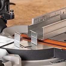 Evolution R8MTS | 8-1/4” Convertible Miter/Table Saw | Multi-Function Saw | 0-45° Bevel & +/- 45° Miter | Multi-Material Cutting: Wood, Plastic, Metal | Compact, Powerful 12A Motor | TCT Blade Incl