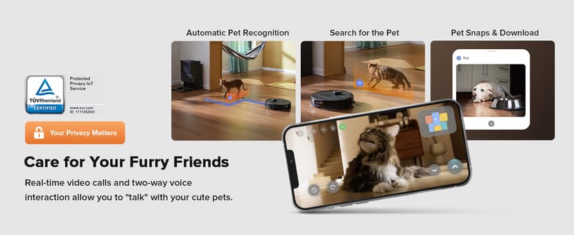 roborock Qrevo Master Robot Vacuum and Mop Combo, 10,000Pa Suction, FlexiArm Design Side Brush & Mop, Auto Mop Washing & Drying, Self-Emptying&Refilling, Dock Self-Cleaning, Obstacle Avoidance, Black