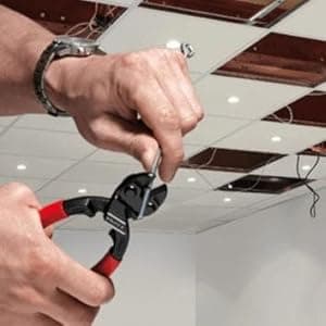 KNIPEX - 71 31 200 SBA Tools - CoBolt Compact Bolt Cutter With Notched Blade (7131200SBA)