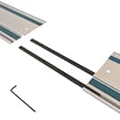 Track Saw Clamp, KITLUCK Quick Release Guide Rail Clamp for Circular Saw Guide Rail System, 6" Clamping Thickness, Universal Wood Track Clamps for Woodworking-2 Pcs