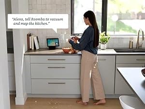 Roomba 105 Vac Robot Vacuum - Easy to use, Intense Power-Lifting Suction, LiDAR Navigation, Multi-Surface Cleaning, Cleans in Neat Rows, Self-Charging