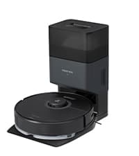 roborock S8+ Robot Vacuum, Sonic Mop with Self-Empty Dock, Stores up to 60-Days of Dust, Auto Lifting Mop, Ultrasonic Carpet Detection, 6000Pa Suction, Black