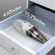 Handheld Vacuum Cordless,Car Hand Cordless Rechargeable,Powerful Suction Hand Held Vacuum with LED Light/Multi Accessories,1.6lbs Car Mini Portable Vacuum Cleaner for Home Office Pet