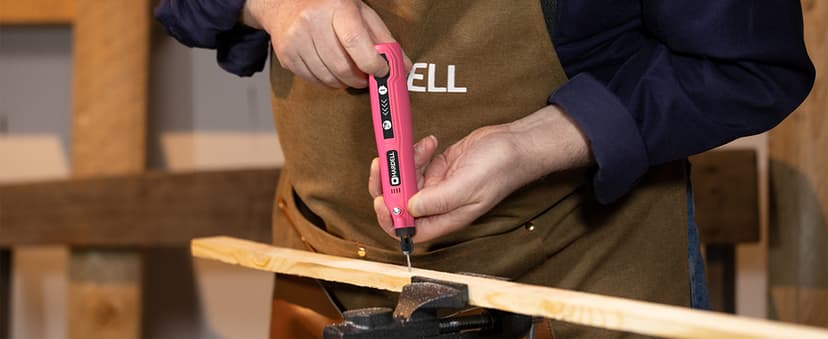 HARDELL Mini Cordless Rotary Tool, 5-Speed 3.7V Rechargeable Rotary Tool Kit with 61 Accessories, USB Charging Multi-Purpose DIY Tool for Sanding, Polishing, Drilling, Engraving, Woodworking