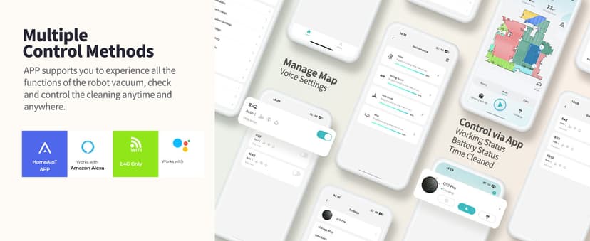 Robot Vacuum and Mop, Self-Emptying Robot Vacuum Cleaner with 5000Pa Suction, Laser Navigator with Smart Mapping Robotic Vacuums, 150Mins Runtime,Schedule,App Alexa Control for Carpet/Pet Hair,Q10 pro