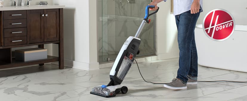 Hoover PowerDash Pet Hard Floor Cleaner Machine, Lightweight Floor Cleaning Machine, Floor Scrubber with Spin Scrub Brushes, Fast Drying System, Ideal for Hardwood, Vinyl, Tile, Laminate and More