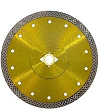 7" High Performance Diamond Saw Blades for Granite, Quartz, and Other Engineered Stones, 7/8"-5/8" Arbor