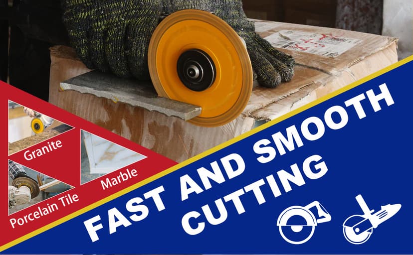 Diamond Saw Blade Porcelain Cutting Blade for Cutting Granite Marbles Tiles (5)