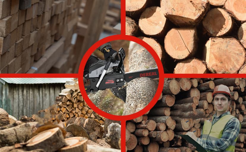 Gas Chainsaws 20 Inch 62CC Gas Powered Chainsaw 3.4HP 2 Stroke Engine Gas Power Chain Saw for Cutting Wood Outdoor Garden Farm Home