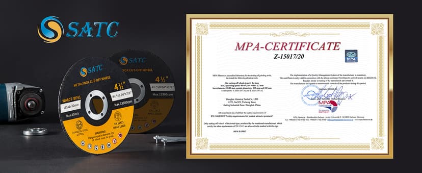 S SATC 4 1/2 Cut Off Wheel 50 PCS Cutting Wheels 4.5"x.040"x7/8" Angle Grinder Cutting Disc Ultra Thin Metal & Stainless Steel