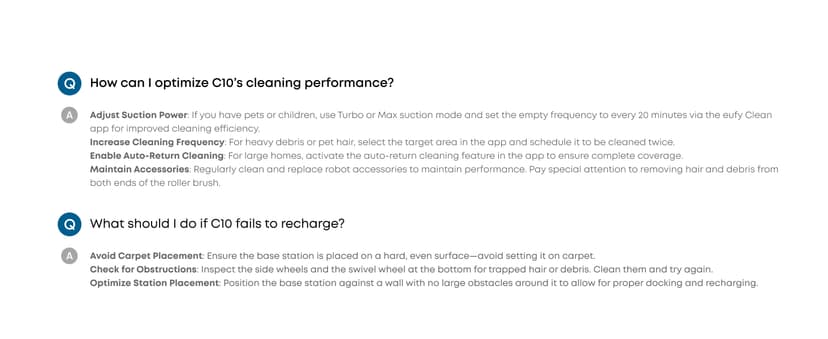 eufy Robot Vacuum C10 with Self Emptying Station, Up to 60 Days Hands Free Cleaning, Edge Expansion Brush, 4000Pa Powerful Suction, 2.85-Inch Ultra-Slim Body, Smart Mapping, Lidar Navigation