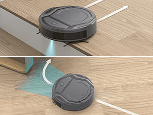 Lefant M210 Pro Robot Vacuum, Slim & Quiet, 3 Adjustable Suction Levels, 120 Min Runtime, Freemove 3.0, WiFi/App/Alexa, 6 Modes for Pet Hair, Hard Floors & Low Carpets, Self-Charging, Gray