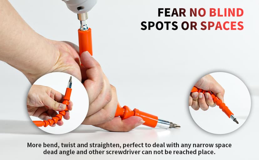 Electric Cordless Screwdriver Set, power-screw-guns,Rechargeable Cordless Power Tool with Carrying Case and Bits (white)