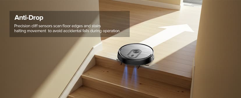 Robot Vacuum and Mop Combo, Vacuuming & Mopping 2 in 1 Robot 3200Pa Max Suction,with Schedule, App/Bluetooth/Voice, Self-Charging Robot Vacuum Cleaner, Slim, Ideal for Pet Hair, Hard Floor, Carpet