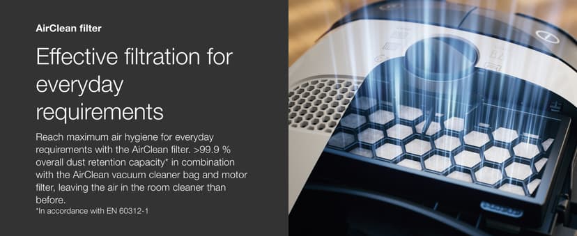 Miele Classic C1 Pure Suction Bagged Canister Vacuum, Graphite Grey - Portable, Household