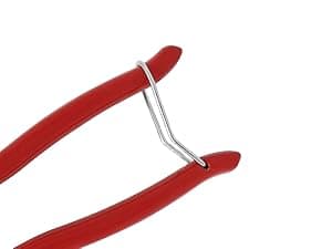 8 Inch Mini Bolt Cutters, Compact Bolt Cutter with Recess and Spring, Small Bolt Cutters, CR-V Steel Blade for Wires, Cables, Rivets, Chains, Screws, Bolts