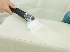 Hoover Power Scrub Deluxe Carpet Cleaner Machine with Paws & Claws Carpet Cleaning Solution (64oz), FH50150, AH30925