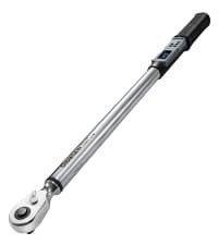 GROWNEER Digital Torque Screwdriver, 2.66-53.1 In-lbs/0.3-6 Nm, 1/4'' Drive Inch Pound Torque Screwdriver Electrician with Buzzer & LED Indicator, 27 In 1 Torque Wrench Screwdriver Set