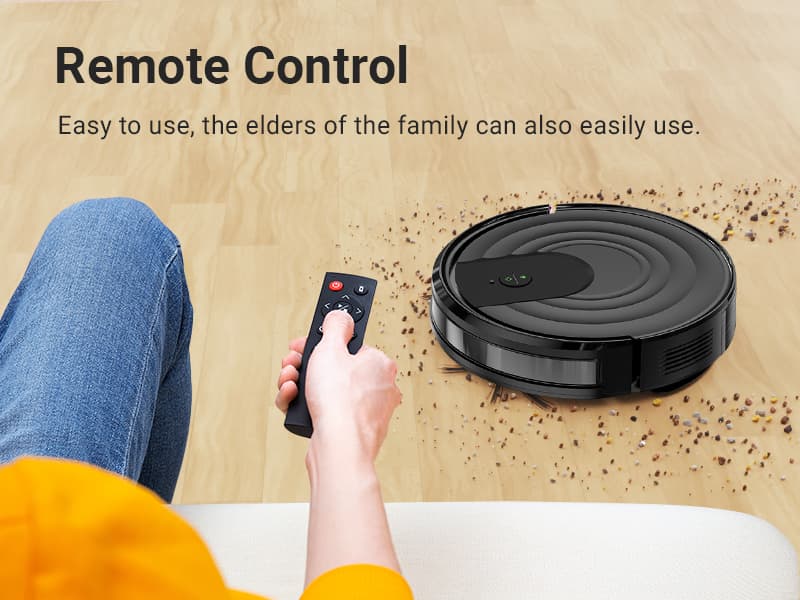 Robot Vacuum and Mop Combo 5000Pa 650mL 2 in 1 Mopping Robot Vacuum Cleaner Schedule WiFi/Alexa/App Smart Self-Charging Robotic Vacuum Ultra-Slim Quiet Tangle-Free Ideal for Hard Floor Pet Hair Carpet