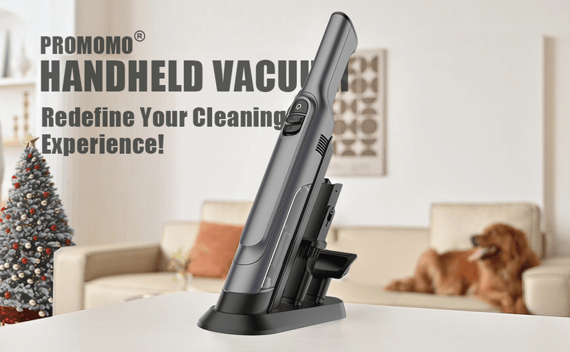 Handheld Vacuum Cordless, Lightweight 1.4lb with Powerful Suction, Charging Dock, Single Touch Empty and Detachable Dust Cup (Frosted Silver)