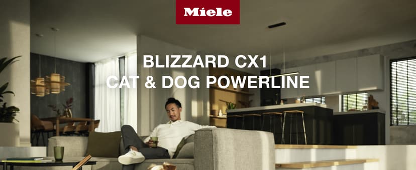 Miele Blizzard CX1 Cat & Dog Bagless Canister Vacuum, Lotus White - Pet Hair, Portable